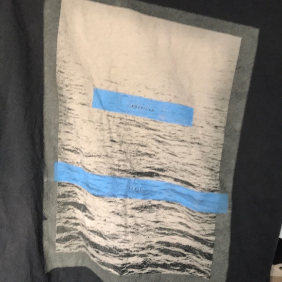 Medium Grey American Eagle Tee - Picture 2 of 2